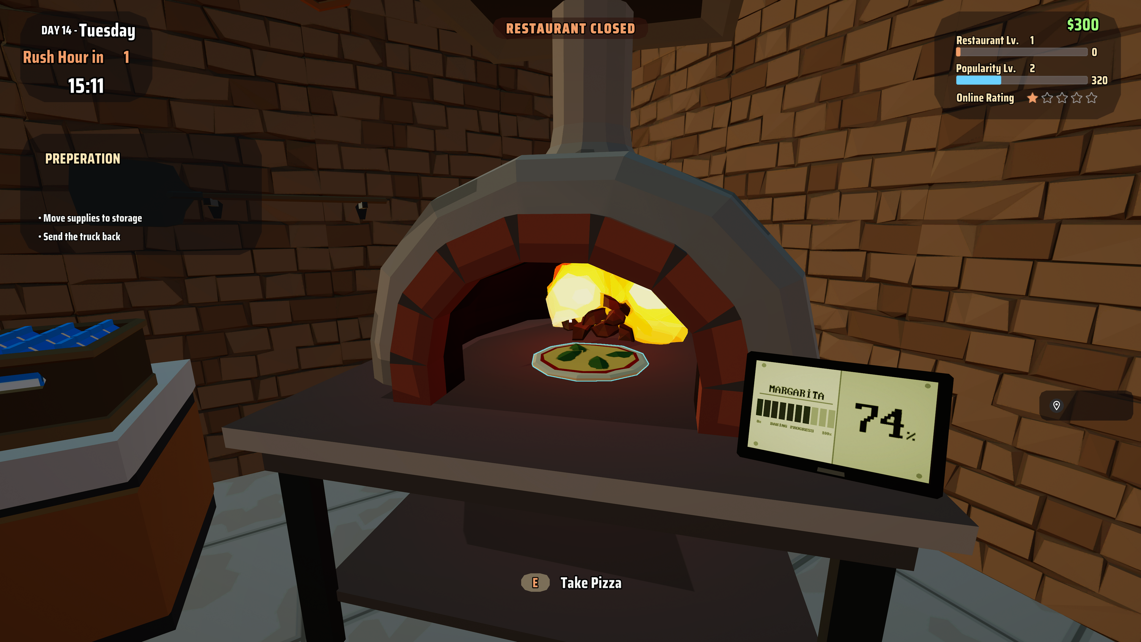 Pizzapoly restaurant gameplay